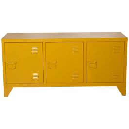 Mesa TV Alexandra House Living Amarillo 120 x 58 x 40 cm Precio: 320.3959003751. SKU: B15HHV8P6B