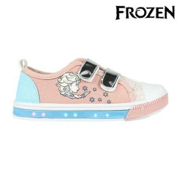 Zapatillas Casual Con LED Frozen 73621 Rosa