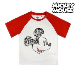Camiseta de Manga Corta Infantil Mickey Mouse 73484 Blanco Precio: 14.950000119999999. SKU: S0716442