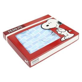 Pelele de Manga Larga para Bebé Snoopy 74577 Azul