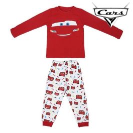 Pijama Infantil Cars 74733 Rojo Blanco (2 pcs)