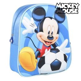 Mochila Infantil 3D Mickey Mouse Azul