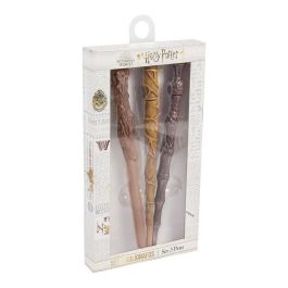 Set de Bolígrafos Harry Potter Marrón (3 pcs)