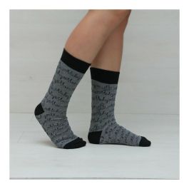 Calcetines Mickey Mouse Gris Gris oscuro