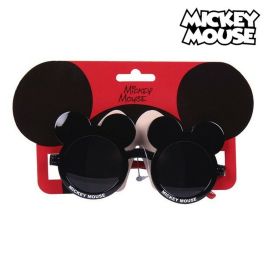 Gafas de Sol Infantiles Mickey Mouse Negro Rojo