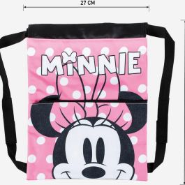 Mochila Saco Infantil Minnie Mouse 2100003397 Rosa