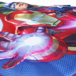 Mochila Escolar 3D The Avengers Azul 25 x 31 x 10 cm
