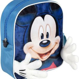 Mochila Escolar Mickey Mouse Azul (25 x 31 x 1 cm) Precio: 9.9499994. SKU: B1GPMJ99GP