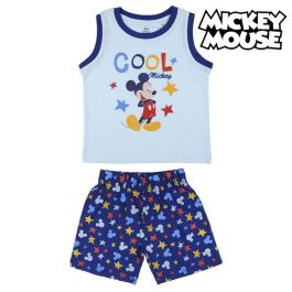 Pijama Infantil Mickey Mouse Azul Precio: 20.9500005. SKU: S0725649