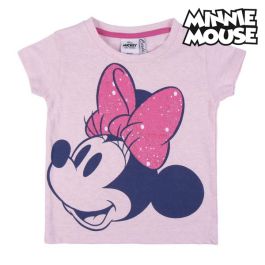Camiseta de Manga Corta Infantil Minnie Mouse Rosa Precio: 16.94999944. SKU: S0725650