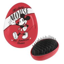 Cepillo Desenredante Disney Rojo Mickey Mouse 7 x 9 x 4 cm