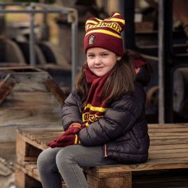 Gorro, Bufanda y Guantes Harry Potter Rojo Gorro, Bufanda y Guantes Harry Potter Rojo