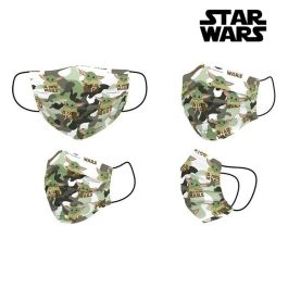 Mascarilla Higiénica Reutilizable Homologada The Mandalorian Verde Mascarilla Higiénica Reutilizable Homologada The Mandalorian Verde