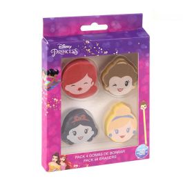 Set de Gomas de Borrar Princesses Disney 2100003577 (4 pcs)