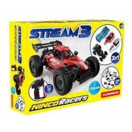 Coche radio control nincoracers stream 3 ¡construye tu propio coche y luego condúcelo! con más de 120 piezas, escala 1:18, 2.4ghz Precio: 49.9972. SKU: B1BK958A4C