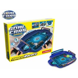 Estadio con coches radio control goal cars supercup ¡combina la conducción con técnicas de fútbol! incluye 2 vehículos con luces 50x70 cm