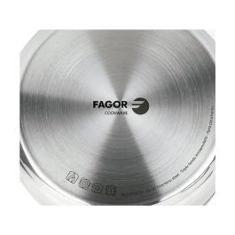 Cazo FAGOR Silverinox Acero Inoxidable 18/10 Cromado (Ø 12 x 6,5 cm)