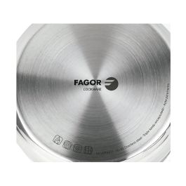 Olla inoxidable silverinox 6,8l + tapa acero inoxidable 18/10 fagor ø24x15cm