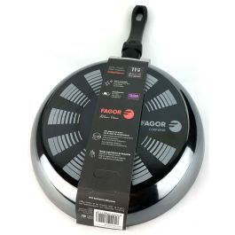 Sarten indutherm ø24cm negra acero aisi 430 fagor