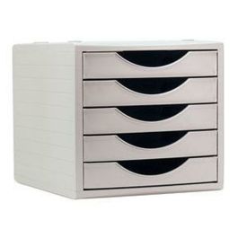 Archivador Modular Archivo 2000 ArchivoTec Serie 4000 5 cajones Din A4 Gris 34 x 27 x 26 cm Precio: 26.98999985. SKU: S8401204