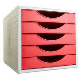 Archivador Modular Archivo 2000 ArchivoTec Serie 4000 5 cajones Din A4 Rojo 34 x 27 x 26 cm Precio: 24.69000039. SKU: S8401212