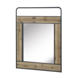 Espejo Colgante Alexandra House Living Natural 80 x 100 x 5 cm Precio: 289.45257. SKU: B1GVH55ZJV