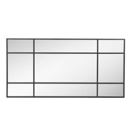 Espejo Colgante Alexandra House Living Negro 200 x 100 x 3 cm Espejo Colgante Alexandra House Living Negro 200 x 100 x 3 cm