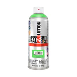 Pintura en spray Pintyplus Evolution F136 400 ml Fluorescente Verde