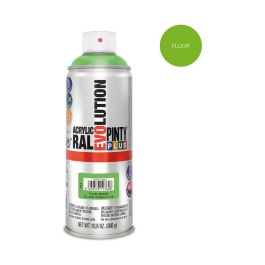 Pintura en spray Pintyplus Evolution F136 400 ml Fluorescente Verde