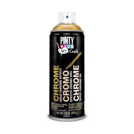 Pintura en spray Pintyplus Art & Craft C151 Cromo 400 ml Dorado