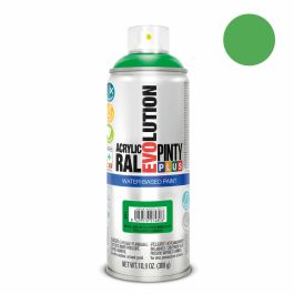 Pintura en spray Pintyplus Evolution RAL 6018 Base de agua Yellow Green 400 ml