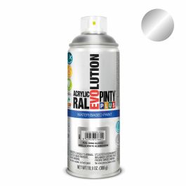 Pintura en spray Pintyplus Evolution RAL 9006 Base de agua White Aluminium 400 ml