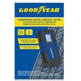 Compresor de Aire Portátil con LED Goodyear GOD0019 2600 mAh 150 PSI 7,4 V