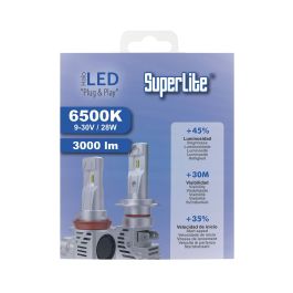 Kit de conversión Halógeno LED Superlite BOM12313 H15 28 W 6500 K LED