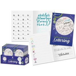 Bloc de Notas Bismark Cuaderno Lettering A5 -20 Hojas Azul Blanco A5 (20 Unidades) (1 unidad) Precio: 2.50000036. SKU: B17CQSKT98