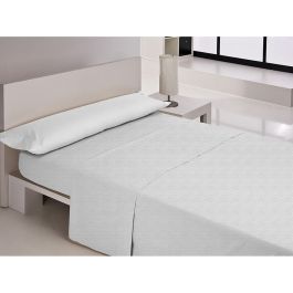 Funda de almohada Happy Home MIX COLORS Blanco Cama de 150/160 144 Hilos 45 x 85 cm (2 Unidades)