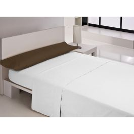 Funda de almohada Happy Home MIX COLORS Marrón Cama de 180/200 144 Hilos 50 x 75 cm (2 Unidades)