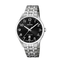 Reloj Hombre Festina F20466/3 Negro Plateado (Ø 40 mm) Precio: 151.50000052. SKU: B1DWGXY4FG