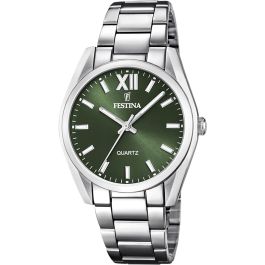 Reloj Hombre Festina F20622/4 Verde Plateado Precio: 116.89000026. SKU: B13KN6EQKZ