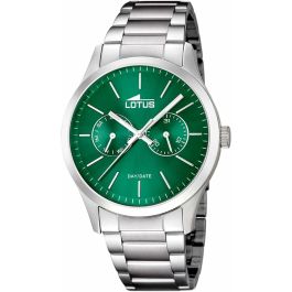 Reloj Hombre Lotus 15954/E Verde Plateado Precio: 150.6450000242. SKU: B15XEVQ54N