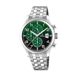 Reloj Hombre Festina F20374/7 Verde Plateado Precio: 183.8594994192. SKU: B1JBEB595X