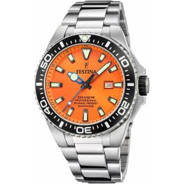 Reloj Hombre Festina F20663/4 Naranja Plateado Precio: 206.3050001331. SKU: B1KHSGZETX