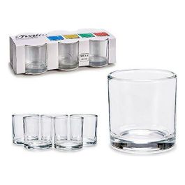 Set de Vasos de Chupito Vivalto 60 ml Transparente Vidrio Cristal (60 ml) (6 Piezas)