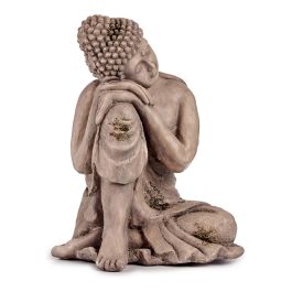 Figura Decorativa para Jardín Buda Gris Poliresina (34,5 x 54,5 x 31 cm) Precio: 78.88999987. SKU: S3610553