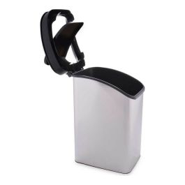 Papelera Plastico Basculante Plateada 12L Berilo 28X35CM (6 Unidades) Precio: 58.49999947. SKU: S3610483