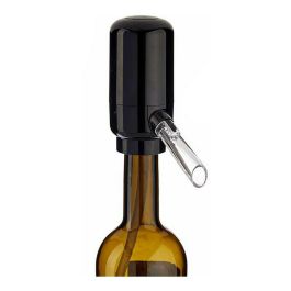Dispensador Aireador de Vino Negro Transparente Silicona ABS 5 x 11 x 10 cm Precio: 16.94999944. SKU: S3609328