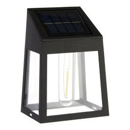 Lámpara solar 6,6 x 13 x 9,3 cm Negro Plástico