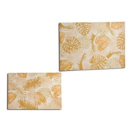Lienzo 80X120 Hoja Natural Surtidos Giftdecor (4 Unidades)