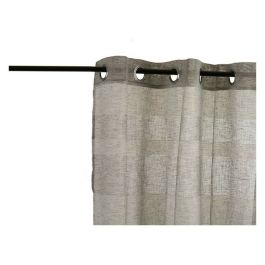 Cortina 140x260 cm 8 anillas gris blanco - Giftdecor (6 Unidades) Precio: 67.50000004. SKU: S3606667
