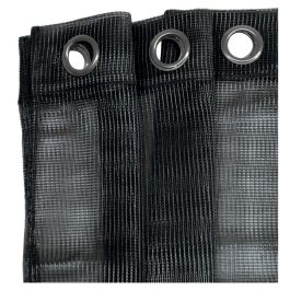 Cortina 140X260Cm 6 Ollaos Rejilla Negro Giftdecor (6 Unidades) Cortina 140X260Cm 6 Ollaos Rejilla Negro Giftdecor (6 Unidades)